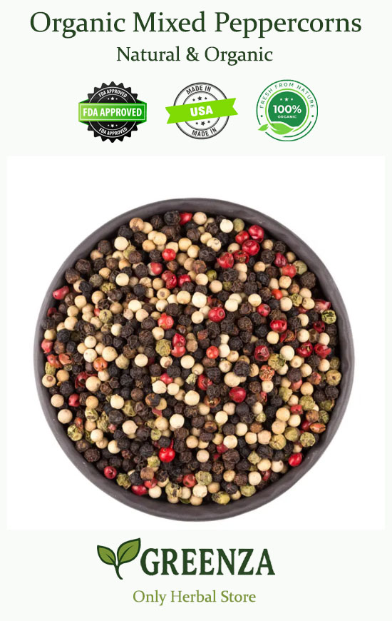 Best Organic Mixed Peppercorns