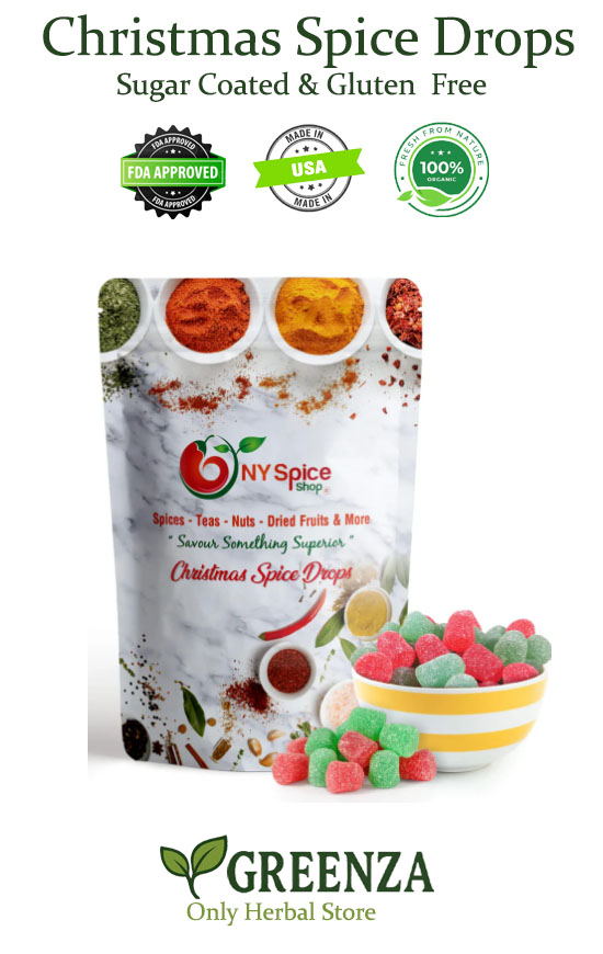 Christmas Spice  Drops Candy